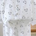 thumbnail image 4 of NOLDARES Toddler Boys Pajamas 2 Pieces Long Sleeve Top and Pants Set Cotton Print Pjs Sleepwear Jammies Fall Winter 6-12 Months 12-24 Months 2t 3t 4t 5t 6t 7t 8t 9t Children,White,6-12 M, 4 of 4
