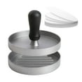 thumbnail image 4 of Máquina para hacer hamburguesas, prensa de hamburguesas, herramienta de cocina, de hamburguesas antiadherente, aleación de aluminio para, 4 of 8