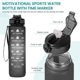 thumbnail image 4 of Sports Drinking Bottle 1L, Motivational Water Bottle 1000ml with Straw and Time Stamp, Adults & Kids, Including Cleaning Brush, Leak-Proof Bottle for, 4 of 5