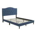 thumbnail image 3 of Mason Tufted Upholstered Platform Bed Denim Blue - Full, 3 of 5