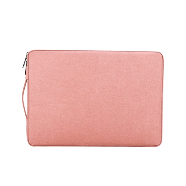 Smilepp Universal Laptop Anti-scratch Anti-drop Carrying Bag Notebook Computer Zipper Closure Case Laptops Accessories Pink 13 Inch