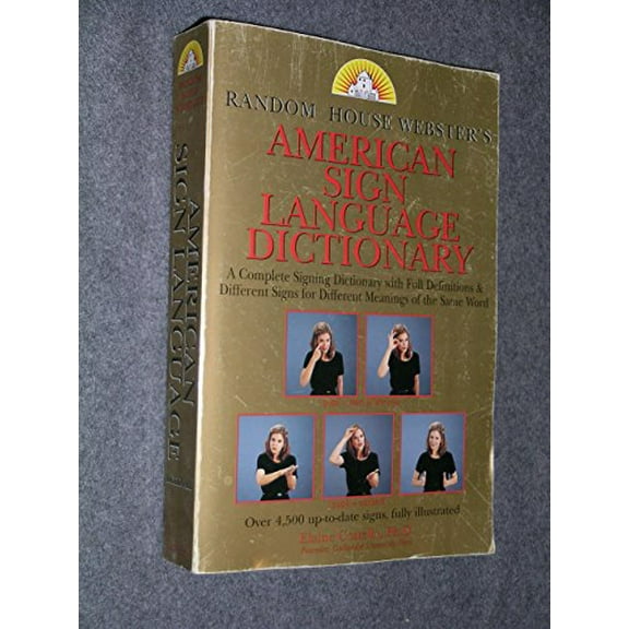 Pre-Owned American Sign Language Dictionary Paperback