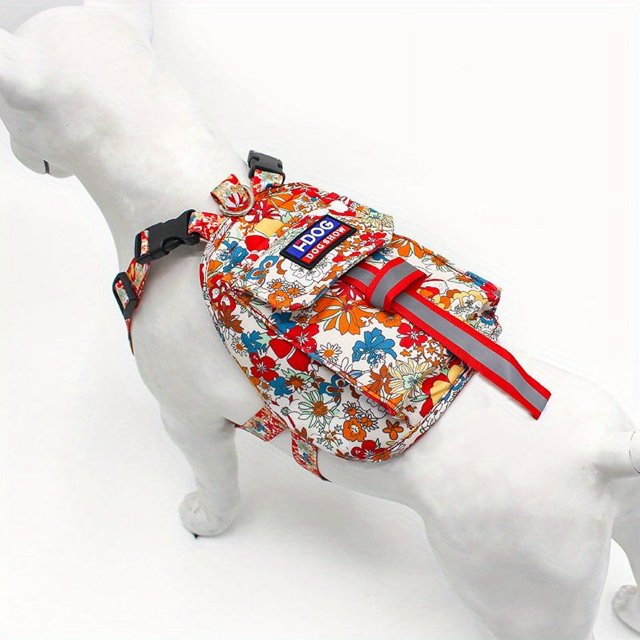 Stylish and Durable Pet Bag for Traveling, Hiking, and Camping - Perfect for Small Dogs!