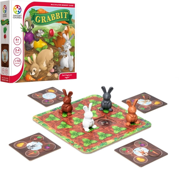 Juego de memoria SmartGames Grabbit para 2-4 jugadores a partir de 4 años