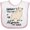 White and Pink, variant on Inktastic Granny's You Say Alpaca My Bags Boys or Girls Baby Bib