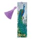 thumbnail image 1 of 5D DIY forma especial diamante pintura cuero marcapáginas diamante bordado artesanía Pavo real Zulema Kits de pintura de diamantes DIY, 1 of 7