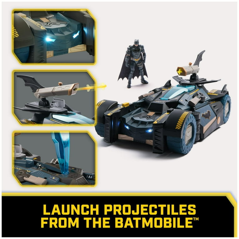 DC Comics Batman, Ultimate Transforming Batmobile Playset, 2