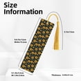 thumbnail image 3 of Kdxio Sunflowers3 Print Metal Tassel Bookmarks,Perfect Gift for Art Lovers and Bookworms Metal Bookmarks for Women, 3 of 8