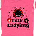 thumbnail image 4 of Inktastic Little Ladybug with Flowers Boys or Girls Baby Bodysuit, 4 of 5