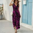 thumbnail image 6 of Leopard Print Pattern Art Sleeveless Dress Women's Summer Suit Dresses for Women 2025 Luxury Party Dress, 6 of 7
