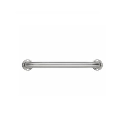 Homewerks Worldwide 119901 24 in. Stainless Steel Grab Bar with 1.5 in. dia. Exposed Screws - Pack of 2
