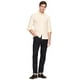 thumbnail image 2 of Camisa Tommy Hilfiger para hombre, manga larga, Oxford, a rayas, amarilla, 2 of 5