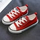 thumbnail image 1 of Zapatos de lona para niños, primavera y otoño, bajos, con cordones, para niños y niñas, zapatos blancos para bebés, zapatos casuales de tela, 1 of 4