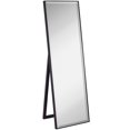 thumbnail image 2 of Hamilton Hills Polished Silver Full Length Mirror For Floor Full Body Standing, 2 of 7