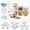 I, variant on Leodye Storage Containers Airtight, Stackable Acrylic Canister Set for Kitchen Fridge Pantry Organizer, Veggie Fruit Tea Bag Snack