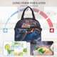 thumbnail image 4 of Disketp Night Sky Turtle Lonchera Térmica para Mujer y Hombre, Bolsa de Almuerzo Reutilizable e Impermeable para Trabajo, Viajes y Picnic, 4 of 7