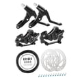 thumbnail image 2 of Bike Disc Brake Sets for 22.2mm Handlebar Front and Rear Brakes Full Set 140mm, 2 of 9