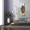 thumbnail image 3 of Epic Graffiti 'By the Waterways Portrait II' by James Wiens, Canvas Wall Art, 20"x60", 3 of 9