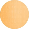 thumbnail image 1 of Ahgly Company Indoor Round Solid Orange Modern Area Rugs, 6' Round, 1 of 1