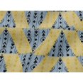 thumbnail image 4 of oneOone Viscose Jersey Fabric Stripe|Diamond & Triangle Geometric Print Fabric BTY 60 Inch Wide, 4 of 5
