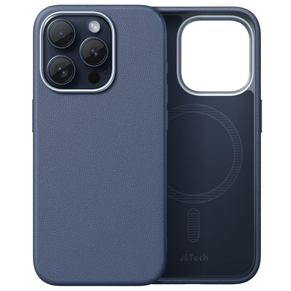 Funda JeTech Slim para iPhone 15 Pro de 6,1 pulgadas, TPU azul