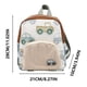 thumbnail image 3 of Mochila para niños con bloques de colores, bonita mochila bordada para guardería, mini mochila de viaje ligera para bebés, mochila escolar, 3 of 7