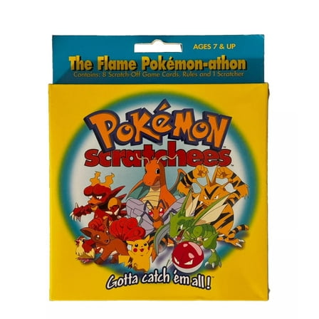 2000 Pokémon Scratchees: The Flame Pokémon-athon