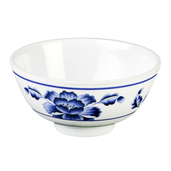 Excellante Lotus Melamine Dinnerware Collection 9 Oz, 4 3/8" Rice Bowl, Comes in Dozen