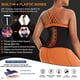 thumbnail image 3 of Sweat Waist Trainer Body Shaper Weight Loss Corset Belt Tummy Slimmer Workout Sports Sauna Girdle Sweat Corset Waist Trainer for Women, 3 of 5