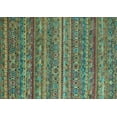 thumbnail image 1 of Ahgly Company Indoor Rectangle Abstract Light Blue Modern Area Rugs, 3' x 5', 1 of 4