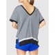 thumbnail image 2 of ASICS Womens Colorblock Basic T-Shirt 021 XS, 2 of 2