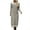 #2 Apricot, variant on Womens Long Sleeve Striped Midi Dresses 2024 Square Neck Ribbed Knit Pleated A Line Sweater Dress