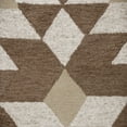 thumbnail image 5 of Ox Bay Talia 6' Round Cream/Brown Geometric Wool Indoor Area Rug, 5 of 7