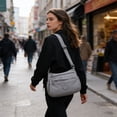 thumbnail image 4 of Lightweight Multi-Compartment Crossbody Bag for Travel Adjustable Strap Casual One-Shoulder Purse Durable Water-Resistant Nylon, Secure Zipper Pockets, Unisex, Versatile for Work, Outdoor, 4 of 8