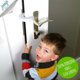 thumbnail image 3 of Tope de puerta Amortiguador - Bloque de puerta de seguridad para bebés [Paquete de 12], Tope de puerta de espuma, Tope de puerta antipellizcos Seguridad para protección de dedos para niños,, 3 of 4
