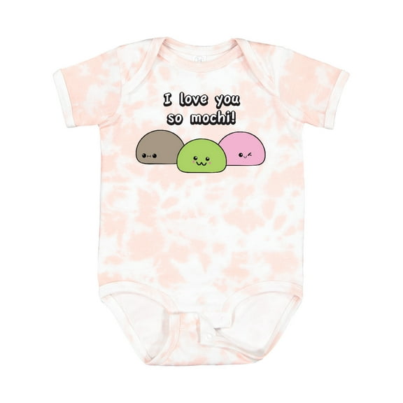 Inktastic I Love You So Mochi Boys or Girls Baby Bodysuit