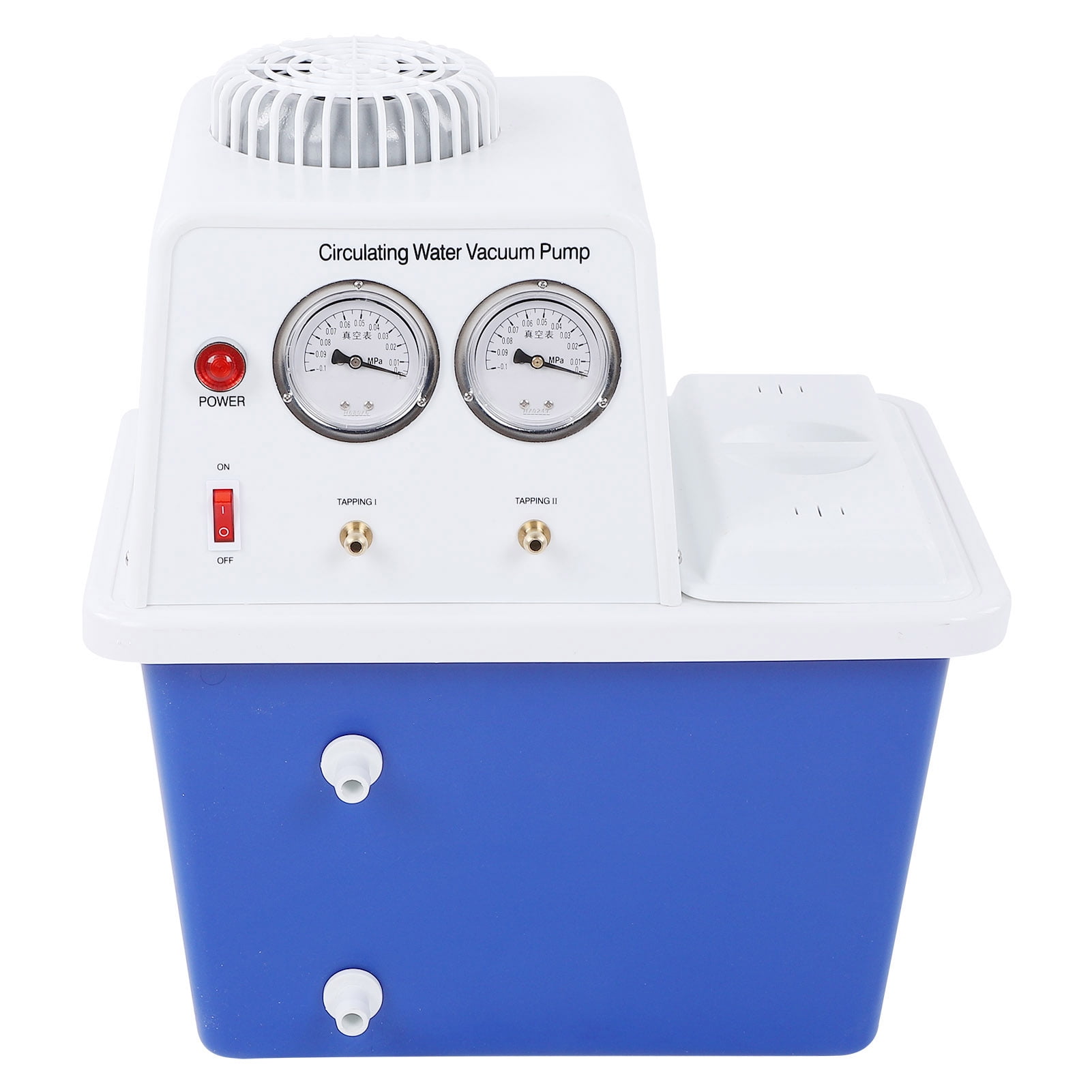 Water Vacuum Pump, Water Circulating Vacuum Pump 10Meter/32.8Ft Head  For Food Processing For Laboratories EU Plug 220V