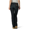 thumbnail image 2 of Wrangler Women's Fr Mae Cherry Point Dark Wash Bootcut Work Jeans - 10FRAC9CP 11W x 34L, 2 of 3