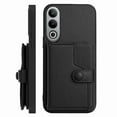 thumbnail image 1 of FOXDOCK Case for OnePlus Nord CE4 RFID-Blocking Card Holder - Stylish Button Closure Design, 1 of 4