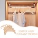 thumbnail image 3 of Percha de madera para ropa de mascotas, 10 unidades, 3 of 7