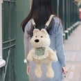 thumbnail image 1 of Mochila de peluche con forma de animal, divertida y práctica bolsa de fiesta para bodas, graduaciones, fiestas, utilería diaria., 1 of 9