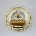 thumbnail image 4 of 103mm Skeleton Clock Insert with Goldenr Bezel, Roman Numeral, Movement, Vintage Style for Heimwerken Decor, 4 of 7