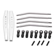thumbnail image 4 of RC Rear Arms Kit, High Performance Anti Wear RC Rear Trailing Arms Metal  For RR10 90048 90053 RC Car Silver, 4 of 8