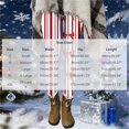 thumbnail image 6 of Fancifize Women's Christmas Leggings High Waist Stretch Slim Yoga Pants Xmas Holiday Wokrout Trousers, 6 of 6