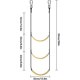 thumbnail image 2 of Escalera de cuerda para barco, escalera de cuerda portátil para barco, extensión de cuerda de pesca, escalera para barco inflable, Kayak, 2 of 5