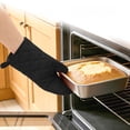 thumbnail image 4 of weibbin Quilted Oven Mitts and Pot Holders Set Heat Resistant Kitchen Gloves and Potholders for Cooking Baking Grilling, 4 of 7