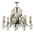 thumbnail image 5 of Meyda Tiffany 142887 Zola 12 Light 49" Wide Crystal Chandelier, 5 of 5