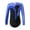 Royal Blue, variant on DPOIS Girls Long Sleeve Gymnastics Leotards Ruffle Edge Ballet Dance Bodysuit Rose 12