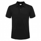 thumbnail image 3 of Polo de manga corta con solapa para hombre, camiseta informal acanalada, transpirable, Top de alta calidad, ropa de trabajo holgada, 3 of 5