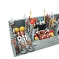 thumbnail image 4 of BASEPLATES Armor Shield Helmet House Medieval Castle Knight Building Block Set, 4 of 5